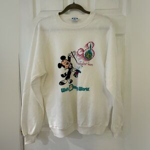 Vintage Disney World 20th Anniversary Sweatshirt Size (unisex) XL.